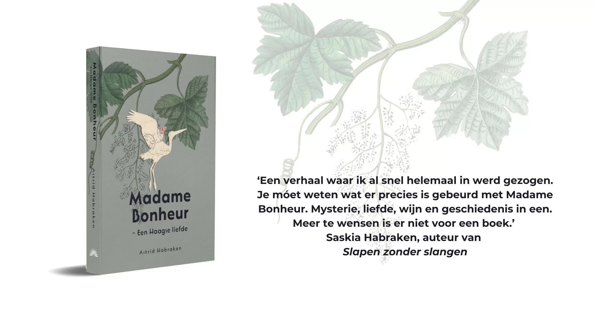 Madame Bonheur verschijnt 30 juni